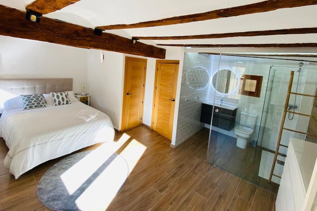 Villa Sol Casa Con Cueva Privada Y Vistas A La Iglesia 레케나 외부 사진