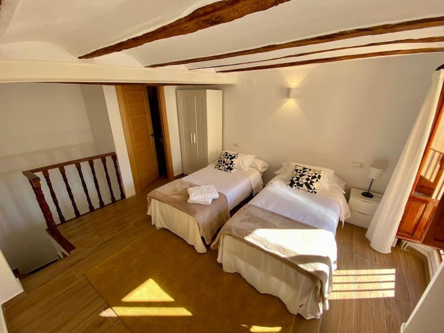 Villa Sol Casa Con Cueva Privada Y Vistas A La Iglesia 레케나 외부 사진