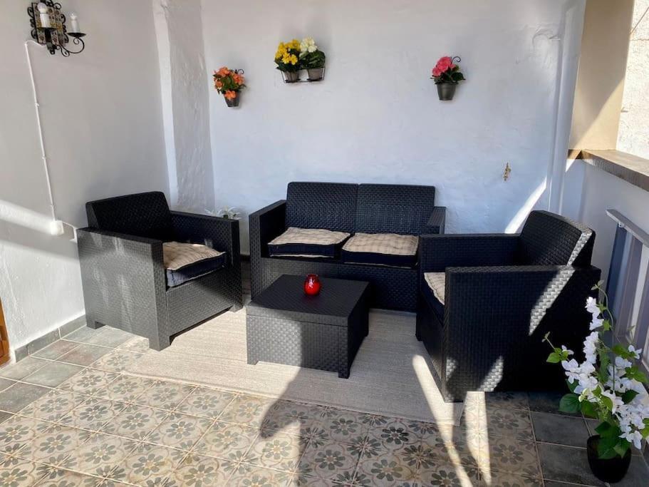 Villa Sol Casa Con Cueva Privada Y Vistas A La Iglesia 레케나 외부 사진